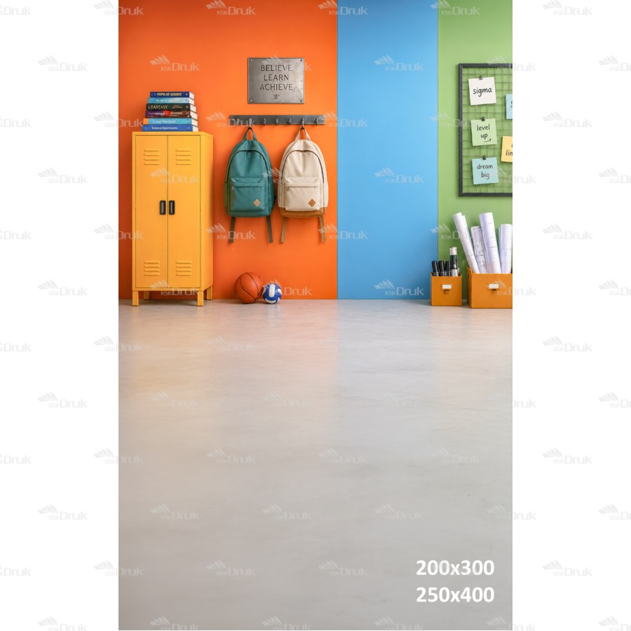 Tło fotograficzne „Szkolna strefa motywacji – nowoczesna przestrzeń ucznia” | 4140